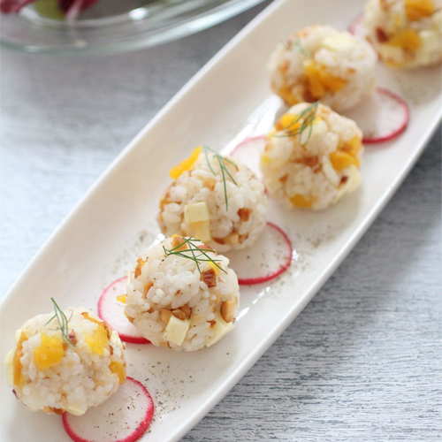 ナッツ＆チーズのおつまみおにぎり