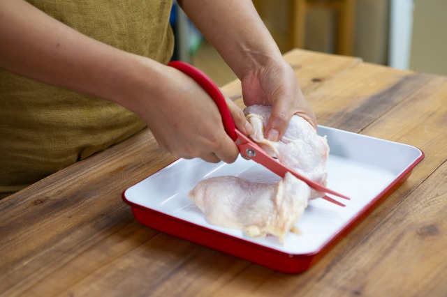 カーブキッチンバサミ