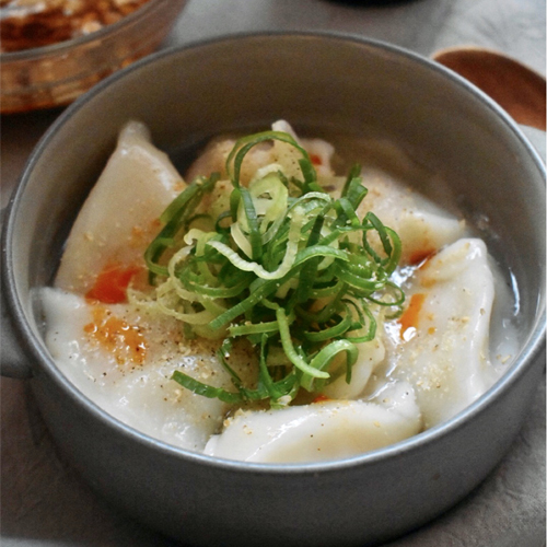 水餃子の中華スープ