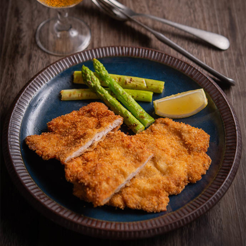 【自宅で旅ごはん】ウィーンのシュニッツェルはすぐ揚がる！