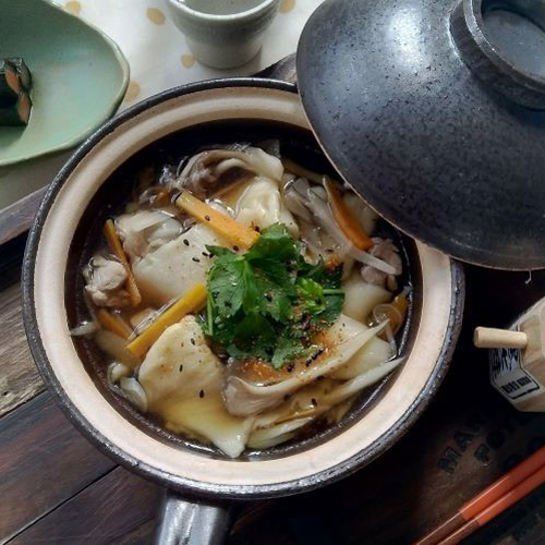 ひっつみ汁(岩手郷土料理)