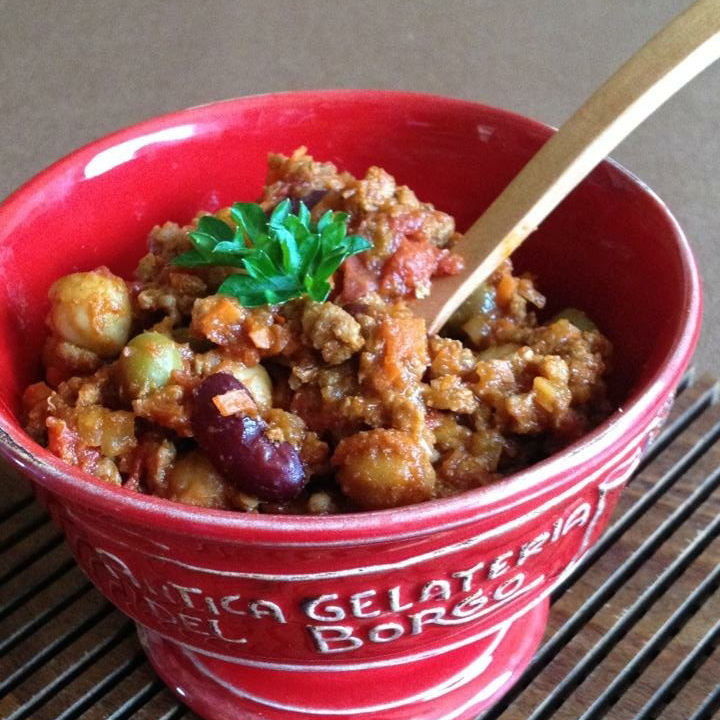 夏野菜ごろごろ豚汁