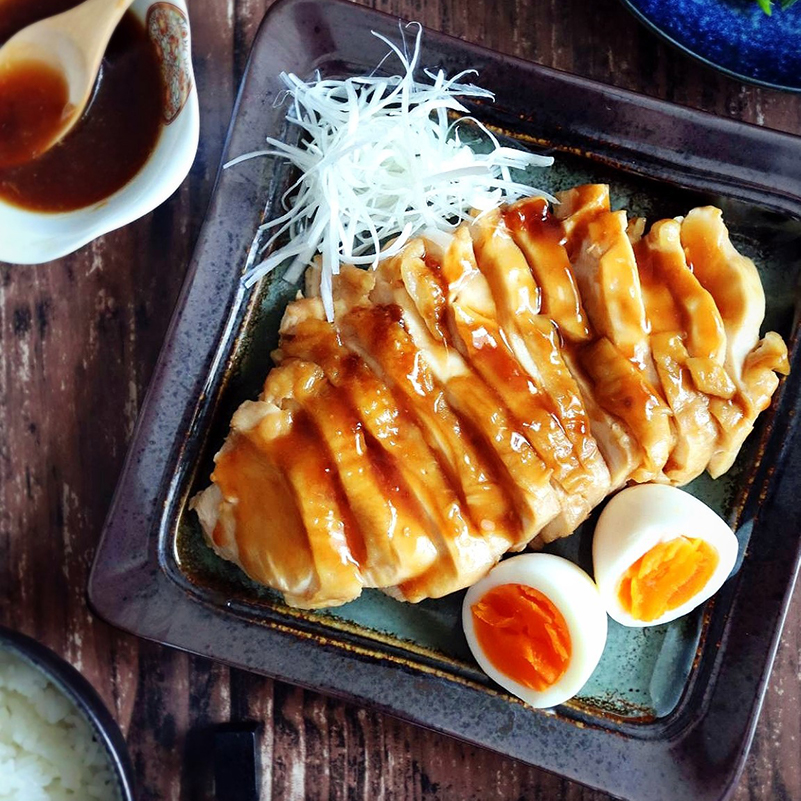 レンジでしっとり鶏むねチャーシュー
