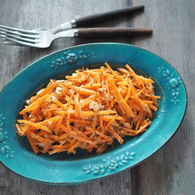 ツナと玉ねぎのキャロットラペ