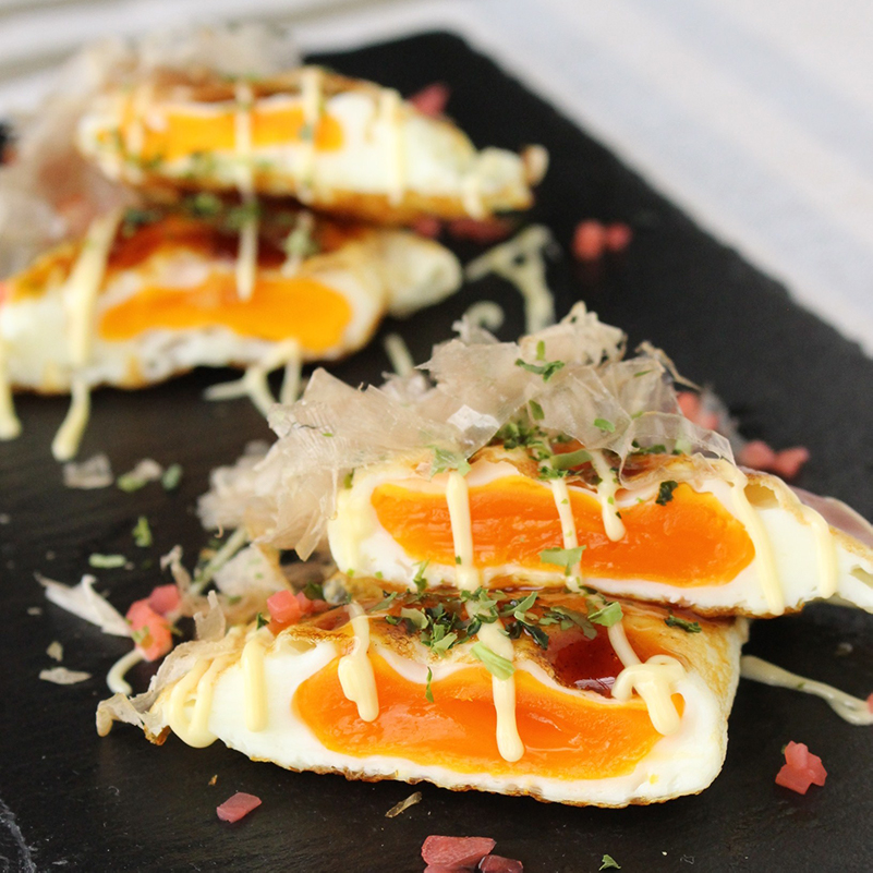 半折りお好み卵焼き