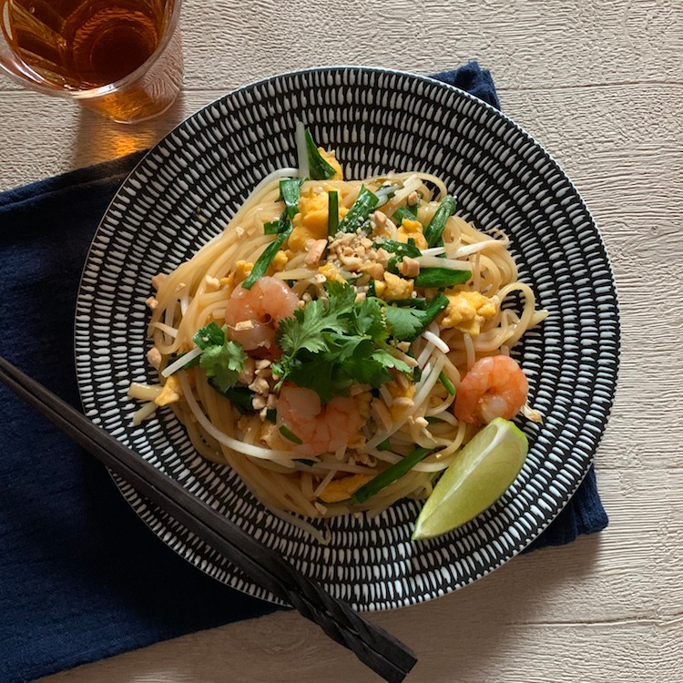 つるつるパッタイうどん