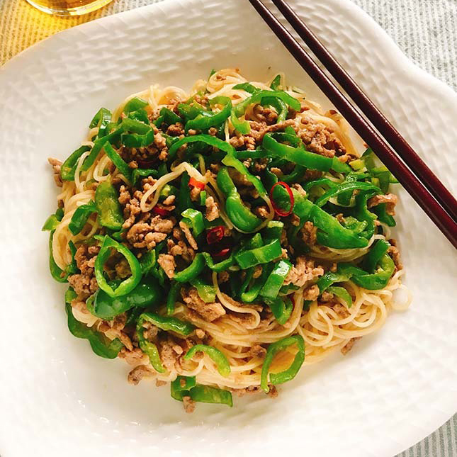 無限ピーマンのソーミンチャンプルー