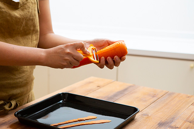 ラクラクかぼちゃピーラー