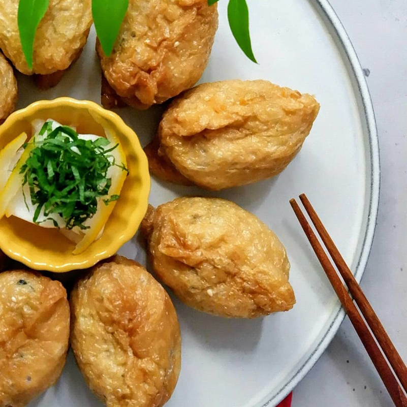 混ぜ込みごはんでいなり寿司