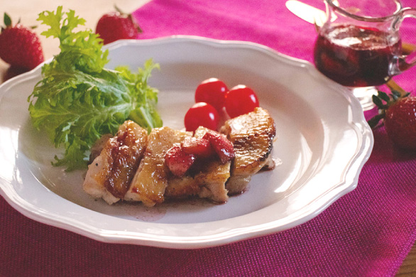 いちごと柑橘類のアレンジレシピ！