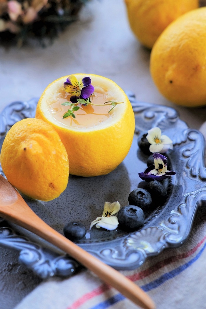 レモン丸ごとシャーベット