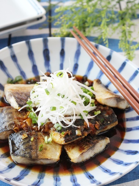 さばの香味ソース