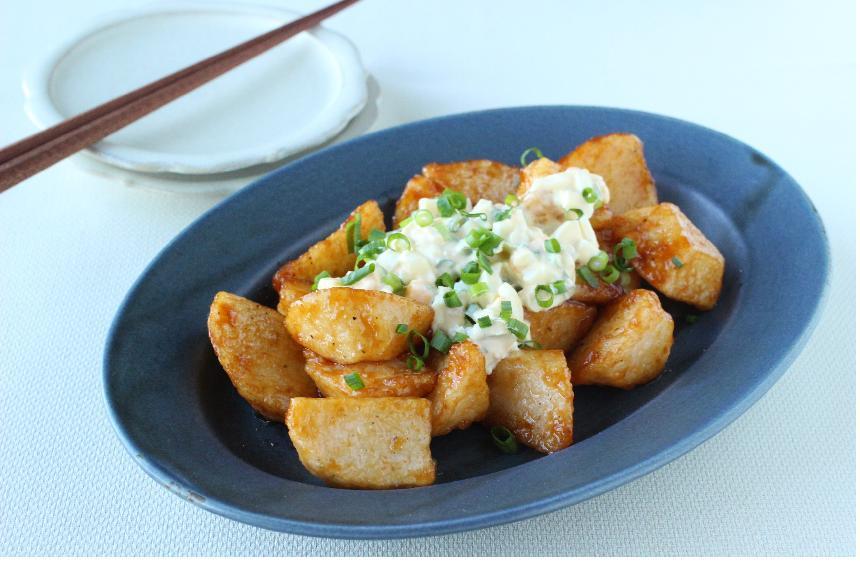 長いもの甘酢タルタル