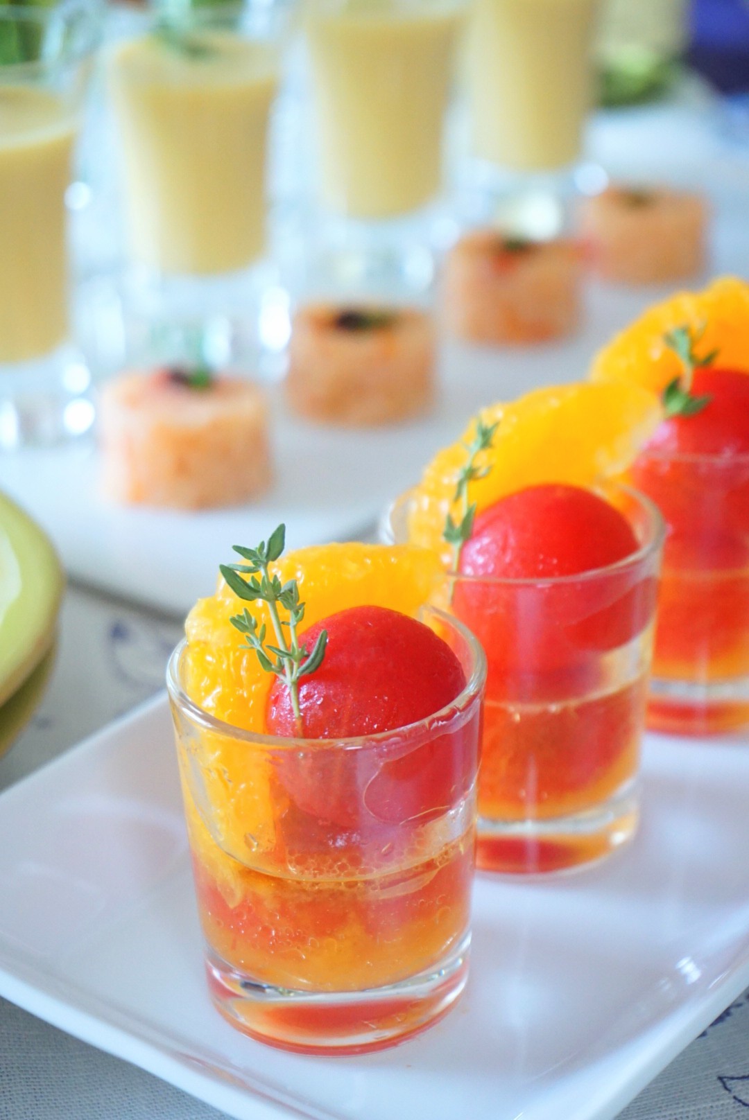 美肌＆デトックス〖オレンジとトマトの夏マリネ〗