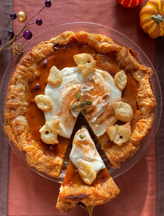 ほっこりパンプキンパイ（18cmパイ皿）