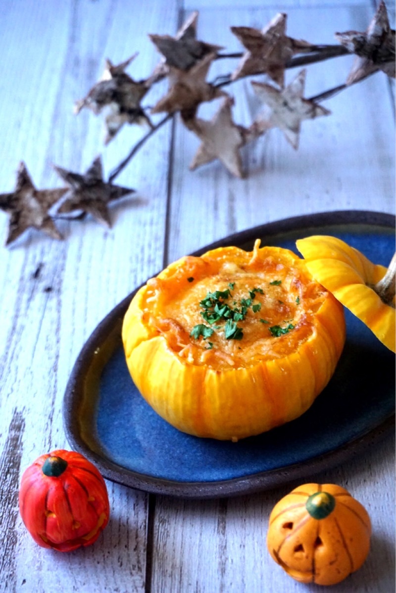 ハロウィンに☆パンプキングラタン